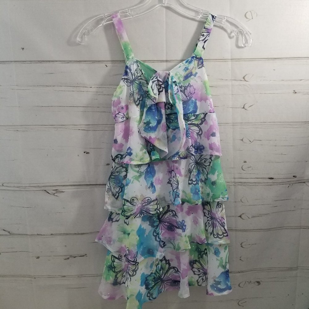 Lace Spring Easter Dress  Strap Justice Girls 8